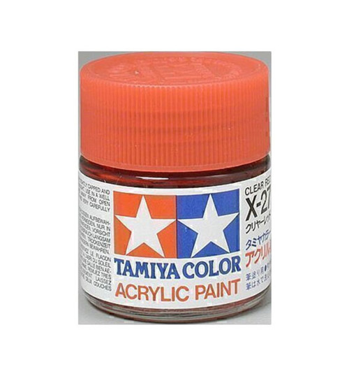 Tamiya Acrylic X27 Gloss Clear Red TAM81027