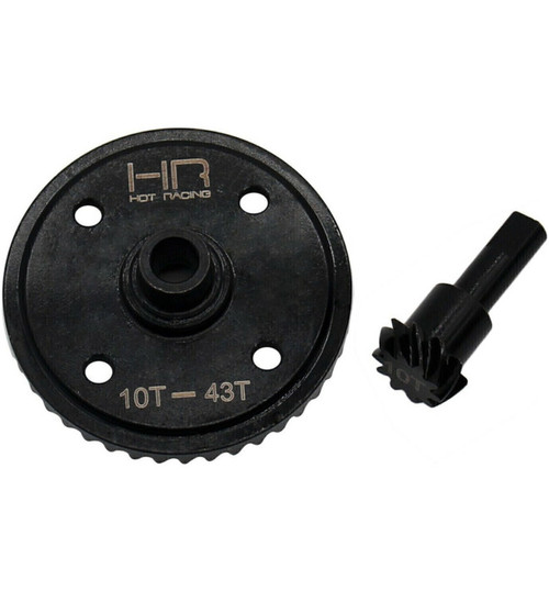 Hot Racing Arrma 1/8 4x4 Kraton Outcast Talion Steel Diff Ring/Pinion AON9043