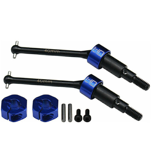 Hot Racing Arrma Mojave Grom Steel Narrow Rear CVD Axles Drive Shafts GRM288NR