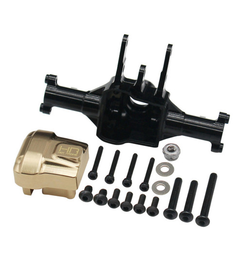 Hot Racing Traxxas TRX4-M Front Aluminum Axle Brass Cover TRXM12H01