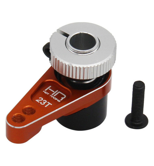 Hot Racing Axial Ryft Aluminum adjustable Clamping nut 23T Servo Saver RBA48SH23