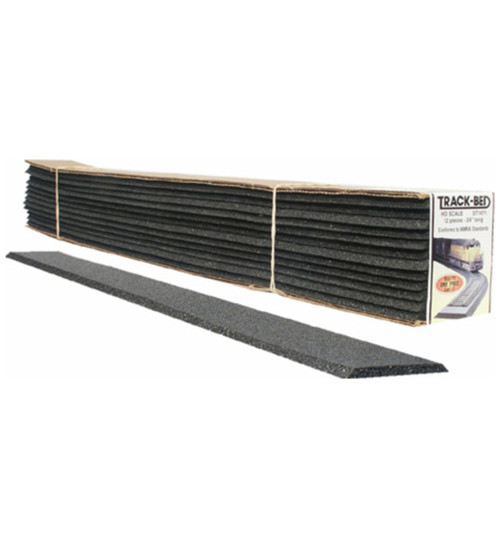 Woodland Scenics O 2 Track-Bed Strips 12 WOOST1473