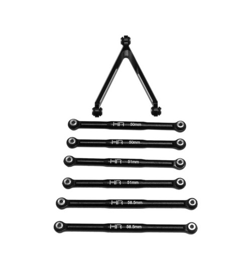 Hot Racing Axial SCX24 Aluminum Link Set for LWB (133.7mm) SXTF133J01