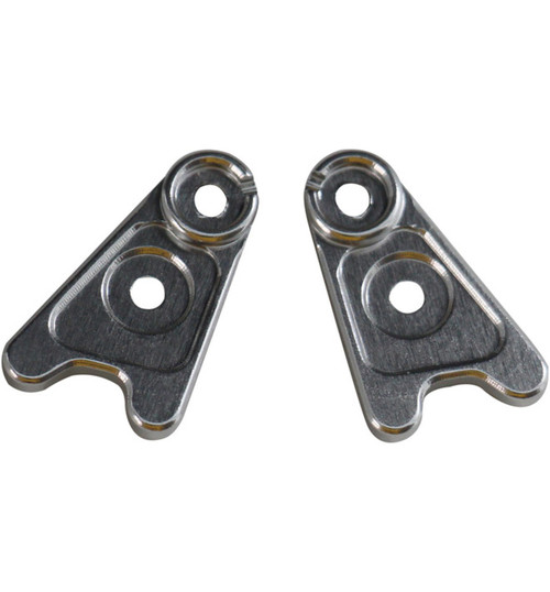 Hot Racing Kyosho 1/8 Motorcycle Aluminum Silver Foot Rest HOR14FM08