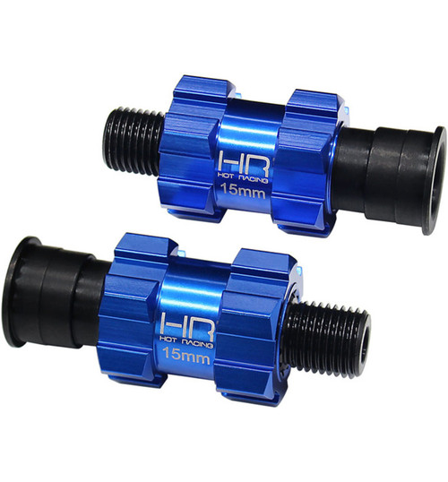 Hot Racing Traxxas Funco SandCar Steel Hd Cv Drive Front Axles +15mm FSC288F15