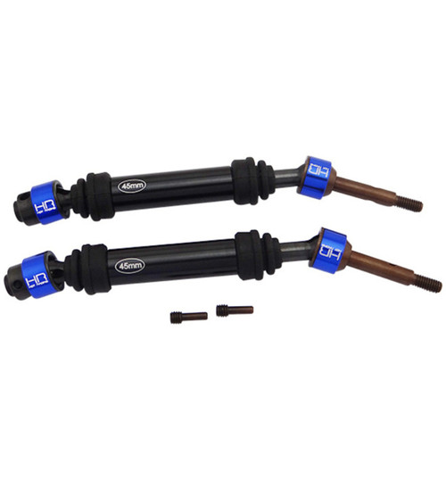Hot Racing Traxxas 4x4 Slash Stampede Rustler Steel CVD Driveshafts SLF288RCR