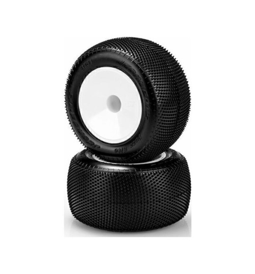 JConcepts Fuzz Bite - pink compound 2.2 stadium truck tire JCO3191-101091