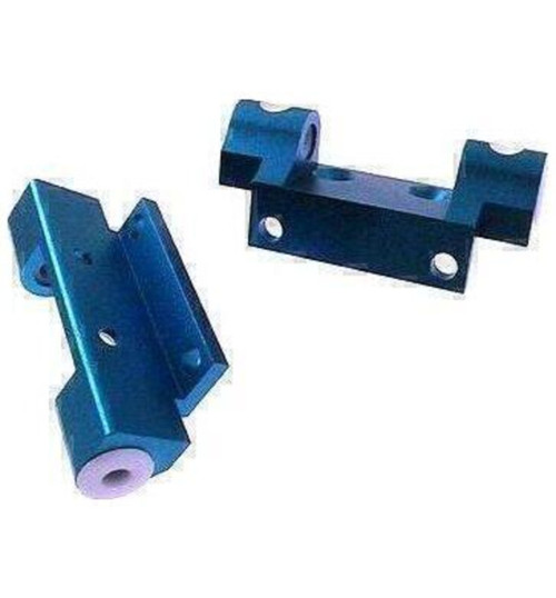 GPM Racing Monster Gt Blue Aluminum Front/Rear Upper Arm Mount AGM1009