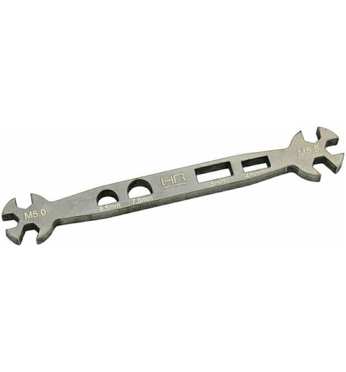 Hot Racing Stainless Steel Turnbuckle Wrench 5 & 5.5mm SDTW5055