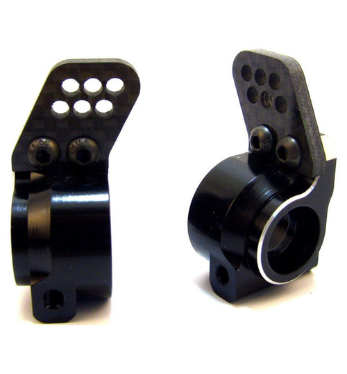 Hot Racing Associated SC10 4x4 Aluminum Graphite Rear Hubs SCF22G01