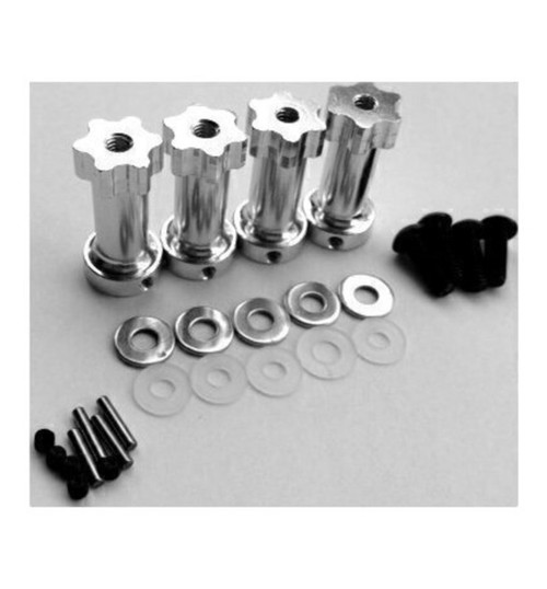 Hot Racing Traxxas 4x4 Slash Stampede Aluminum 12mm Wheel Hex +25mm SLF10Y08