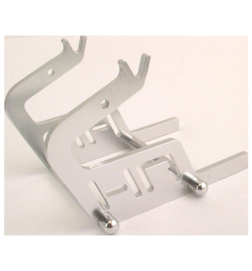 Hot Racing Kyosho 1/8 Motorcycle Aluminum Motorcycle Stand Silver HOR14A08