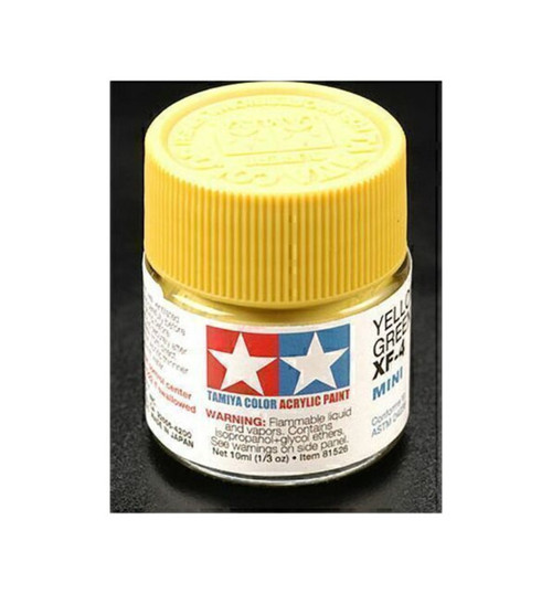 Tamiya Acrylic Mini XF4 Yellow Green TAM81704