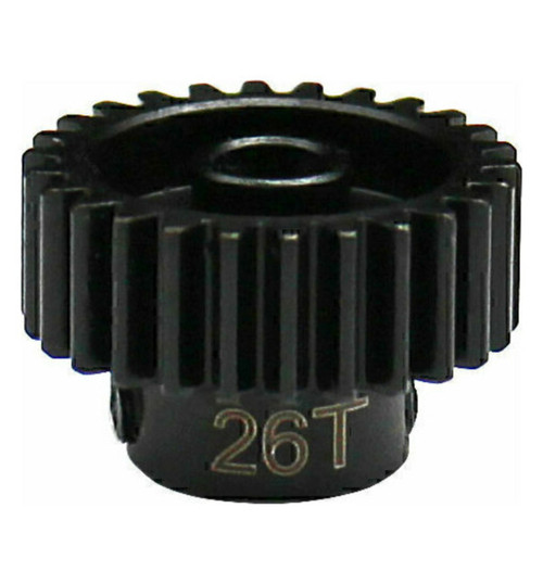 Hot Racing 26 0.5 Mod Hardened Steel Pinion Gear 1/8 Bore CSG26M05