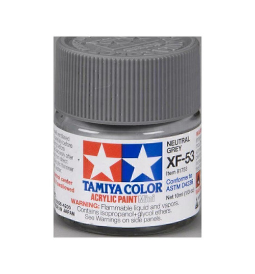 Tamiya Acrylic Mini XF53 Neutral Grey TAM81753
