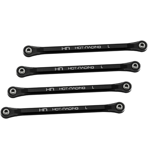 Hot Racing Losi Mini LMT Aluminum Lower Links Set (4) MMJ133L01