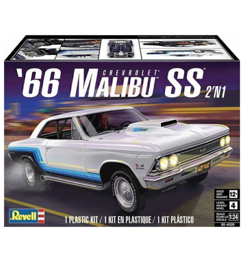 Revell 1/24 66 Chevy Malibu SS 2N1 RMX854520