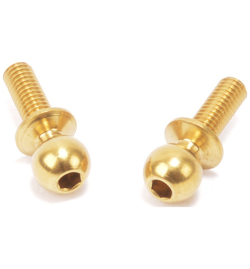 Schumacher Racing Ti 5.5mm Ball Stud Long Pr SCHU8500