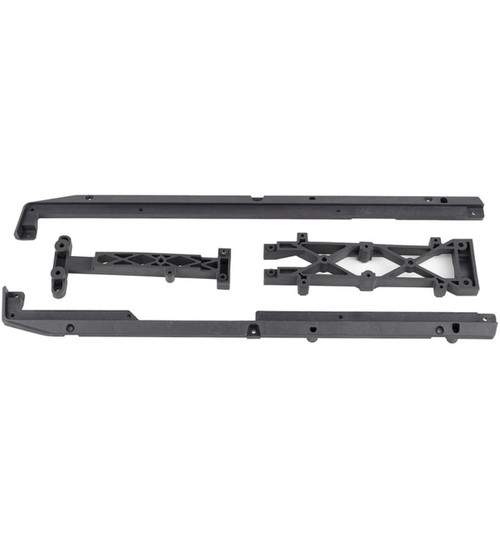 Associated SR7 FT Lower Chassis Brace Set carbon ASC26075