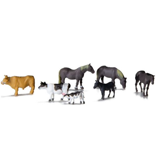 Woodland Scenics N Farm Animals WOOA2142