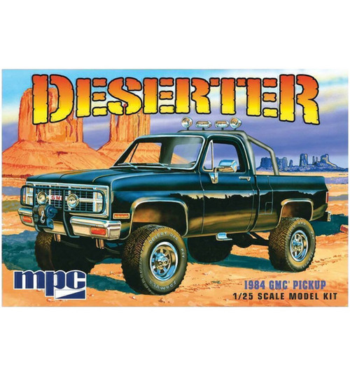 MPC 1/25 1984 Gmc Pickup White MPC847