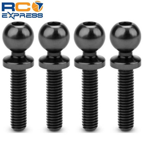 JConcepts Jci 5.5 X 12mm Revolved Titanium Ball-Stud Stealth Black 4pc JCO51352