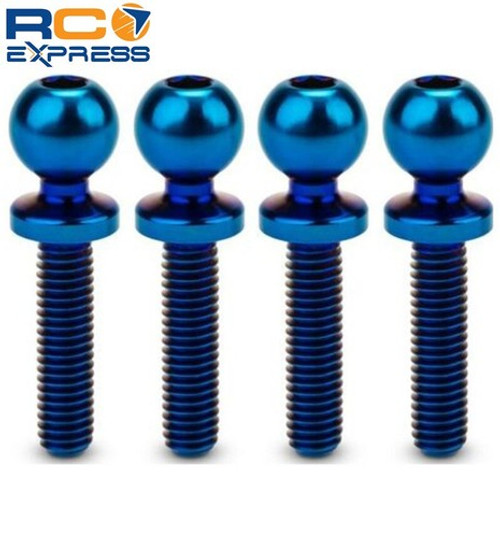 JConcepts Jci 5.5 X 12mm Revolved Titanium Ball-Stud Burnt Blue 4pc Fi JCO51351