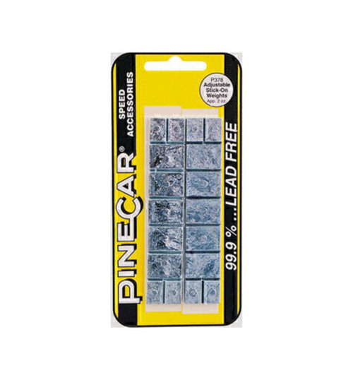 Pinecar Adjustable Stick-On Weights 2 Oz PIN378