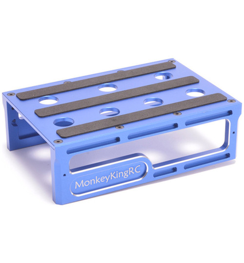 Monkey King RC Aluminium Luxury Car Stand 1:10th - 1/8th - Blue MK5972B