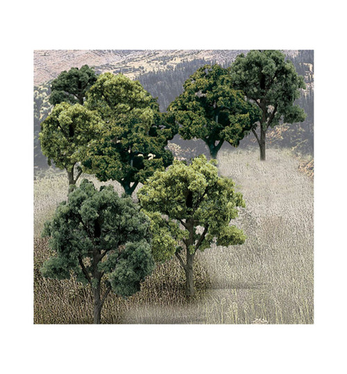 Woodland Scenics Value Trees Green Mix 3-5 14 WOOTR1572