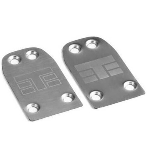 Tekno RC Skid Plate rear steel 2.1 2 pieces TKR9023