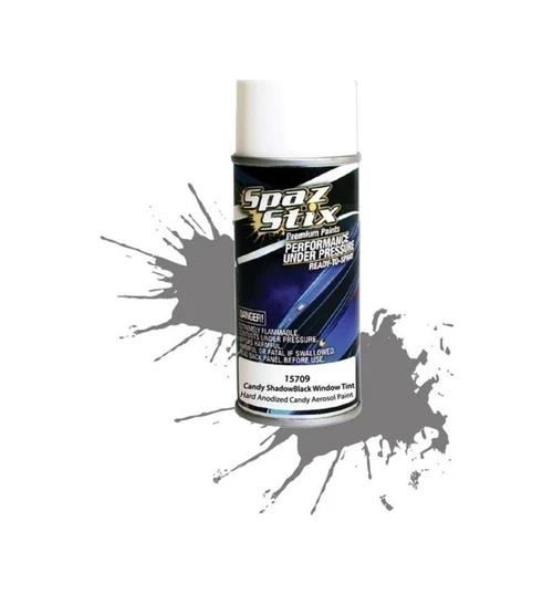 Spaz Stix Translucent Black Aerosol Paint for Window Tint/Drop Shadows SZX15709
