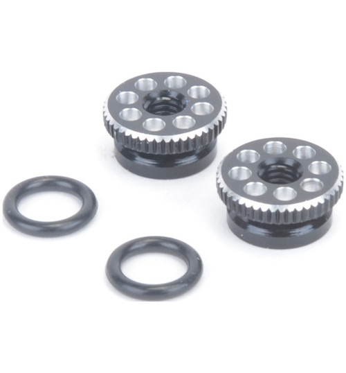 Schumacher Racing Aluminum light weight LiPo Nut - pair 4m SCHU7424