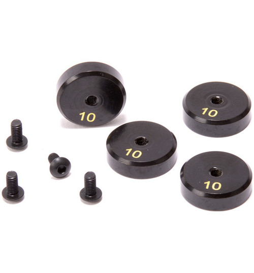 Schumacher Racing Brass Circular Weight 5g (package of 4) schU8773