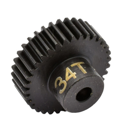 Hot Racing 34t 48p Hardened Steel Pinion Gear 1/8 Bore CSG1834