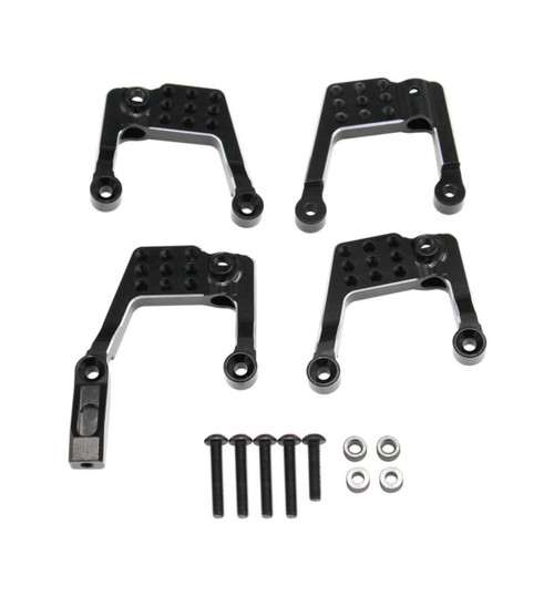 Hot Racing Element Enduro Aluminum Front & Rear Adjustable Shock Towers EDR28301