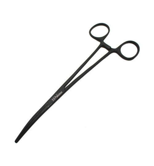 Racers Edge 8 Locking Pliers Hemostat Curved Stainless Steel Black RCEPRO7053