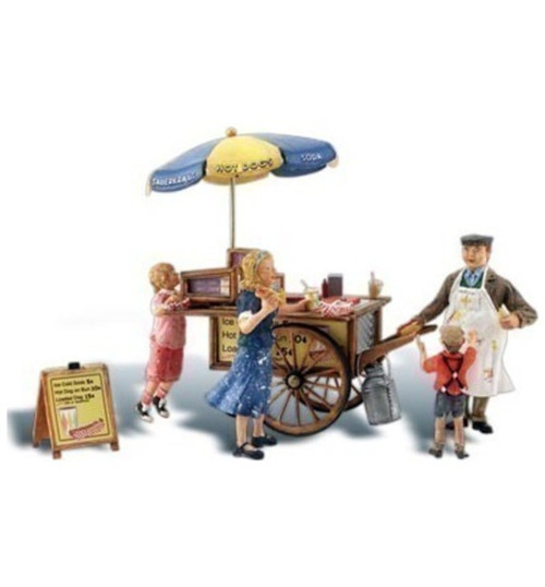 Woodland Scenics HO Wally s Weiner Wagon WOOA1945