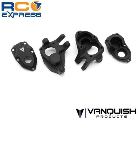 Vanquish F10 Aluminum Front Knuckles Black Anodized VPS08640