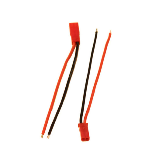 Racers Edge Jst Male/Female Connector with 100mm Wire Pair RCE1631