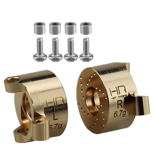 Hot Racing Axial SCX30 Brass Front Steering Blocks  SXTY21H