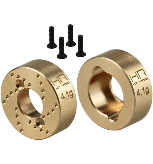 Hot Racing Axial SCX30 Brass Rear Hubs 4.1g SXTY22H