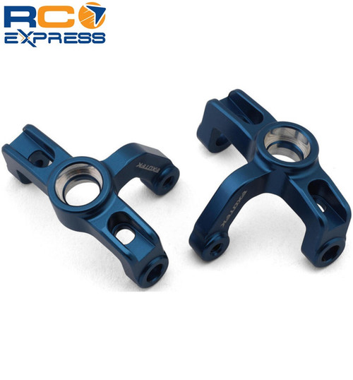 Exotek Reflex 14 Aluminum HD Steering Hub Set (Blue) EXO2185