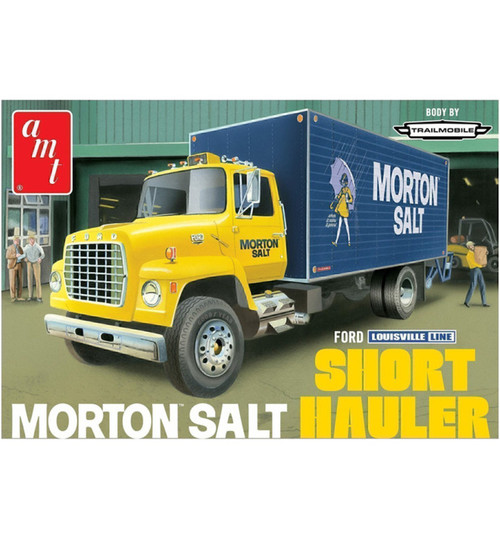 AMT 1/25 F0RD Louisville Short Hauler Morton Salt Plastic Model Kit AMT1424