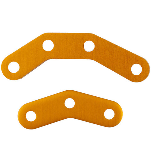 Associated ENDURO Steering Plates Bta Gold ASC42425