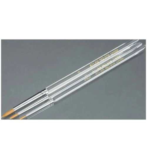 Atlas Brush Detail Round Taklon 3-pcs ABS0163PS