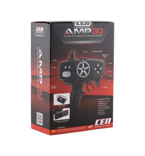 CEN Racing Amp30 2.4ghz Radio System Tx/Rx CEGG82198