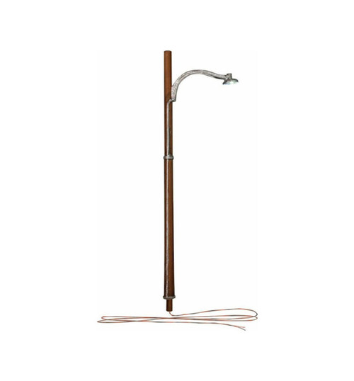 Woodland Scenics N Street Lights Wooden Pole WOOJP5638