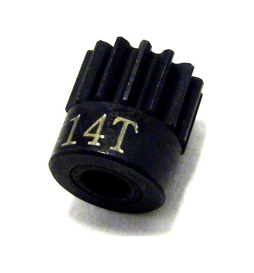 Hot Racing 14t 48p Hardened Steel Pinion Gear 1/8 Bore CSG1814