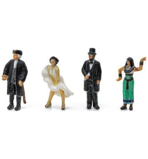 Woodland Scenics N Historical Figures ? 4 PK WOOA2871